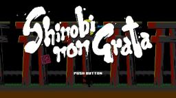 SHINOBI NON GRATA Title Screen